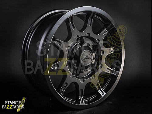 Диски колесные кованые Off Road H type односоставные черные автомобильные, SB001-0611