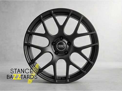 Диски колесные кованые Audi матово черные автомобильные, SB001-070