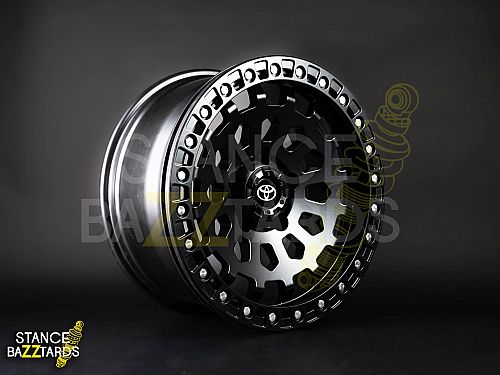 Диски колесные кованые Truck моноблоки  черные (Beadlock) автомобильные, SB001-0727(D20/9J/ET35/5x150/CB110)