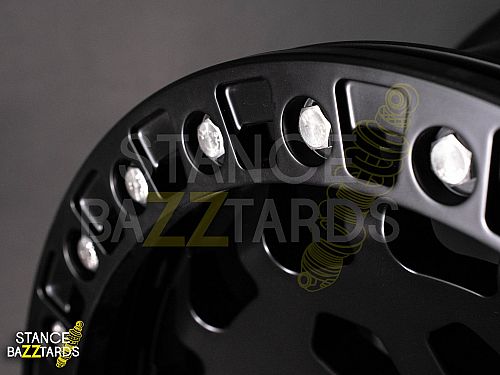 Диски колесные кованые Truck моноблоки черные (Beadlock) автомобильные, SB001-0727
