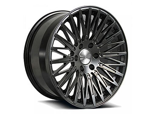 Диски колесные кованые HRE style с конкейвом черные автомобильные, SB001-0431