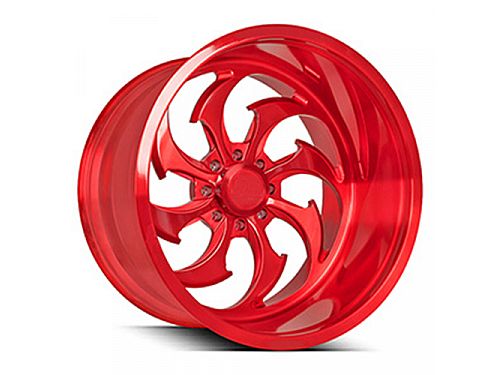 Диски колесные кованые Off Road H type красные автомобильные, SB001-0609
