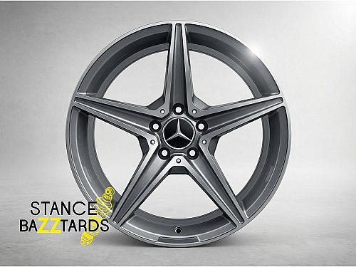 Диски колесные кованые Mercedes-Benz 5 спицевые моноблоки автомобильные, SB001-0505