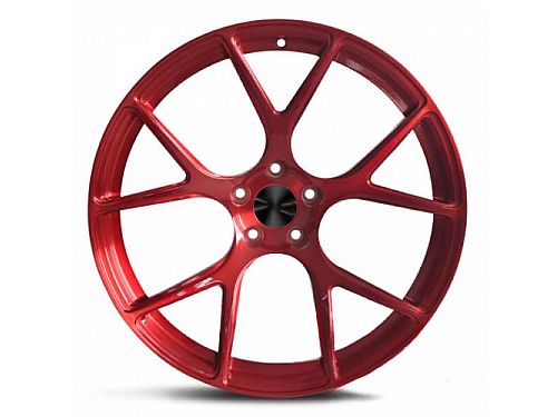 Диски колесные кованые кастомные красные автомобильные, SB001-0234