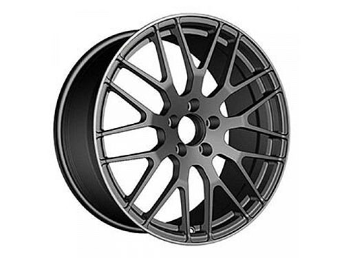 Диски колесные кованые BBS style моноблоки 10 спицевые серые автомобильные, SB001-0732