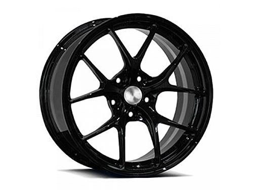 Диски колесные кованые HRE style моноблоки черные автомобильные, SB001-0758