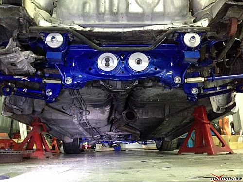 Задний нижний развальный рычаг HardRace для TOYOTA MARK II JZX100 1996-2002 (на ШС), HR6846 Задний нижний развальный рычаг HardRace для TOYOTA MARK II JZX100 1996-2002 (на ШС), HR6846