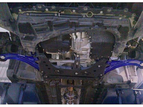 Передние нижние рычаги HardRace для NISSAN TIIDA C11 2004-2012 (на сайлентблоках), HR7703