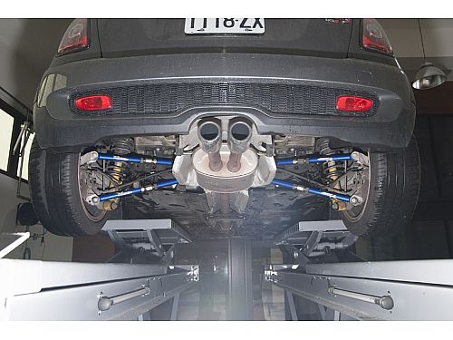 Задние регулируемые развальные рычаги HardRace для MINI Hatch R50/52/53 2000-2006 (на ШС), HR6243 Задние регулируемые развальные рычаги HardRace для MINI Hatch R50/52/53 2000-2006 (на ШС), HR6243