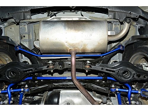Распорка заднего подрамника HardRace для TOYOTA C-HR 1 поколение 2017–2023, HR8956