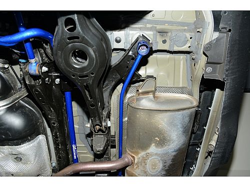 Распорка заднего подрамника HardRace для TOYOTA C-HR 1 поколение 2017–2023, HR8956