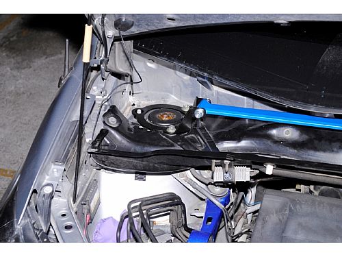 Распорка передней стойки HardRace для TOYOTA SIENNA 3rd XL30 2011-2020, HR8972 — фото 7
