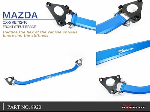 Распорка передней стойки HardRace для MAZDA CX-5 KF 2017-, HR8920 Распорка передней стойки HardRace для MAZDA CX-5 KF 2017-, HR8920