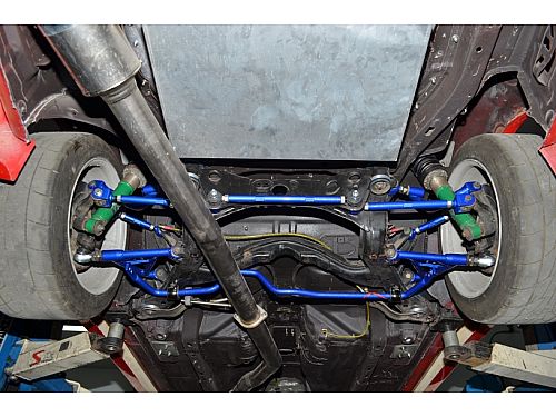 Усилитель заднего подрамника HardRace для NISSAN Z 4th Z32 1989-2000 (на ШС), HR6276