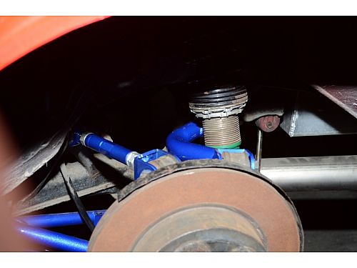 Задние верхние развальные рычаги HardRace для NISSAN Z 4th Z32 1989-2000 (на сайлентблоках), HR8628