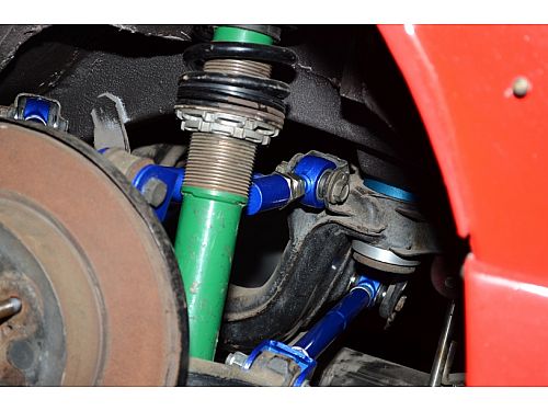 Задние верхние развальные рычаги HardRace для NISSAN Z 4th Z32 1989-2000 (на сайлентблоках), HR8628