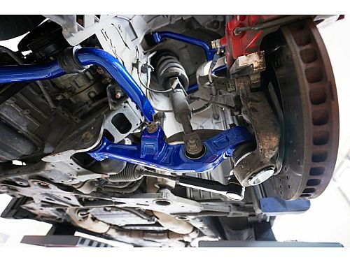 Передние нижние рычаги HardRace для NISSAN Z 5th Z33 2002-2008 (на сайлентблоках), HR7314