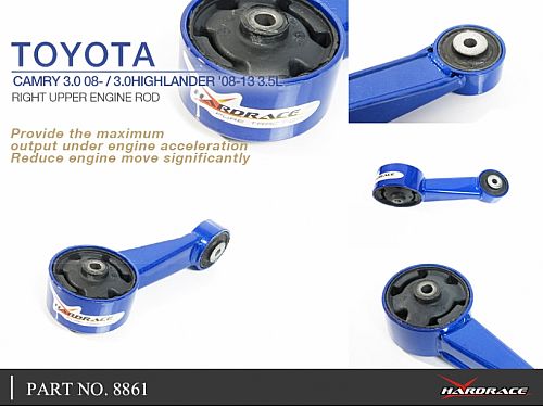 Правая верхняя опора двигателя HardRace для TOYOTA CAMRY 6th XV40 2007-2012, HR8861 Правая верхняя опора двигателя HardRace для TOYOTA CAMRY 6th XV40 2007-2012, HR8861
