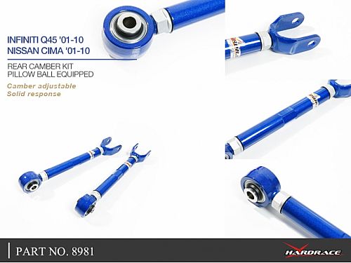 Развальные рычаги задние HardRace для NISSAN CIMA F50 2001-2010 (на ШС), HR8981