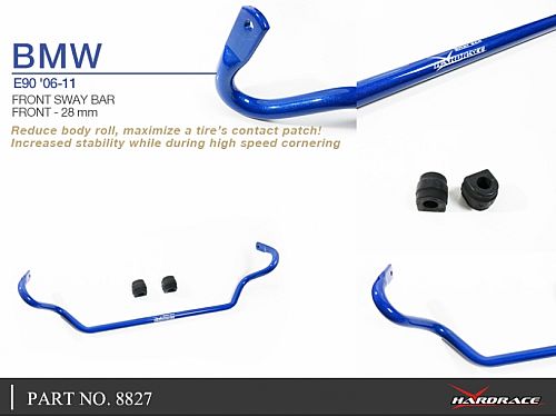 Передний стабилизатор HardRace для BMW 1 серия E8x 2004-2011, HR8827