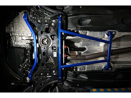 Средняя нижняя распорка HardRace для VOLKSWAGEN GOLF MK8 2019-2024, HRQ0282