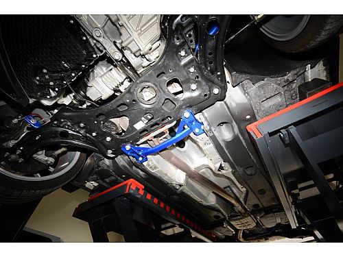 Средняя нижняя распорка HardRace для SKODA OCTAVIA MK4 NX 2020-, HRQ0350