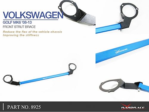 Распорка передней стойки HardRace для VOLKSWAGEN GOLF MK6 2008-2014, HR8925