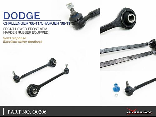 Передний нижний рычаг зад HardRace для DODGE CHALLENGER 3rd 2008- (на сайлентблоках), HRQ0206 Передний нижний рычаг зад HardRace для DODGE CHALLENGER 3rd 2008- (на сайлентблоках), HRQ0206