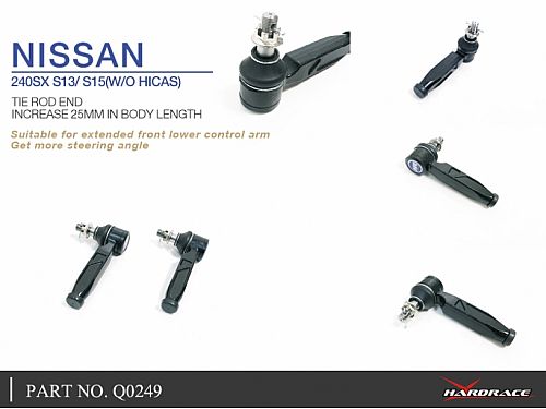 Рулевые наконечники HardRace для NISSAN SILVIA S14 1993-2000, HRQ0249