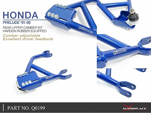 Задние верхние развальные рычаги HardRace для HONDA PRELUDE 4th BA8/9 1991-1996 HRQ0199 Задние верхние развальные рычаги HardRace для HONDA PRELUDE 4th BA8/9 1991-1996 HRQ0199