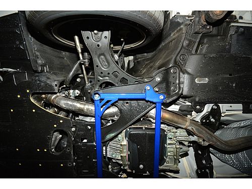 Распорка переднего подрамника HardRace для SUBARU CROSSTREK 2 поколение 2017-2022, HRQ0218