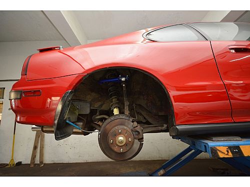 Задние верхние развальные рычаги HardRace для HONDA PRELUDE 4th BA8/9 1991-1996 HRQ0199