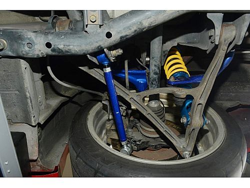 Задние рычаги схождения HardRace для HONDA S2000 AP1 1999-2003 (на сайлентблоках), HRQ0063