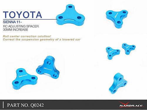 Распорка коррекции передней геометрии HardRace для TOYOTA SIENNA 3rd XL30 2011-2020, HRQ0242 Распорка коррекции передней геометрии HardRace для TOYOTA SIENNA 3rd XL30 2011-2020, HRQ0242 — фото 5