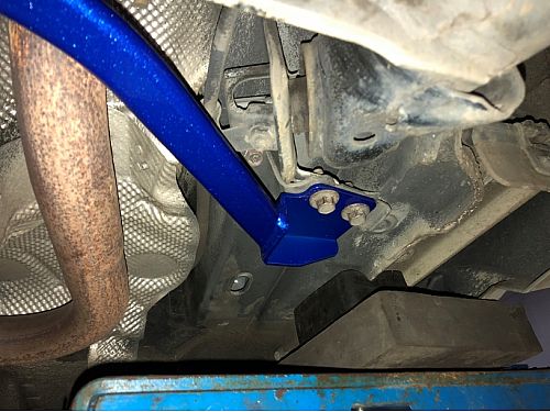 Распорка задняя нижняя HardRace для FORD FIESTA MK7 2008-2017, HRQ0194 Распорка задняя нижняя HardRace для FORD FIESTA MK7 2008-2017, HRQ0194