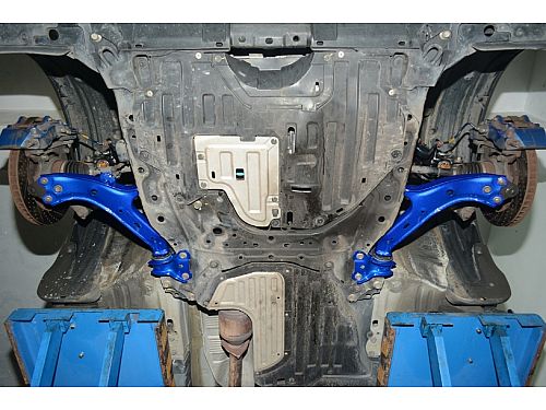 Передние нижние рычаги HardRace для HONDA CR-V 4th RM1/RM3/RM4 2012-2016 (на сайлентблоках), HR8996