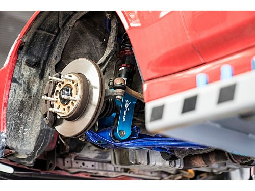 Нижняя опора стойки заниженного HardRace для HONDA CIVIC 6th EK3/4/5/9 1996-2000 HRQ0222 Нижняя опора стойки заниженного HardRace для HONDA CIVIC 6th EK3/4/5/9 1996-2000 HRQ0222