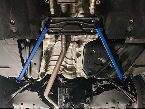 Распорка задняя нижняя HardRace для BMW 1 серия F20/F21 2011-2019, HRQ0422 Распорка задняя нижняя HardRace для BMW 1 серия F20/F21 2011-2019, HRQ0422