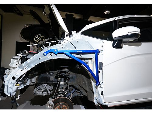 Распорка переднего крыла HardRace для HONDA FIT 3rd 2013-2020, HRQ0333 Распорка переднего крыла HardRace для HONDA FIT 3rd 2013-2020, HRQ0333