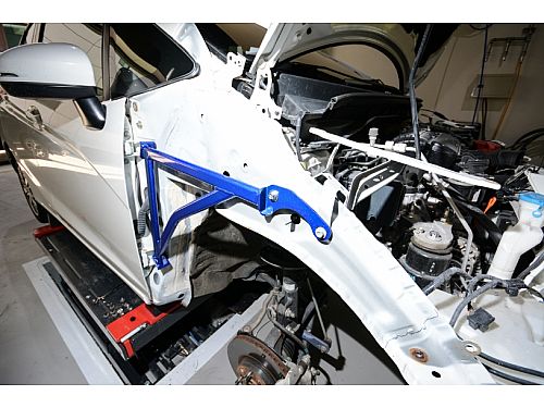 Распорка переднего крыла HardRace для HONDA FIT 3rd 2013-2020, HRQ0333 Распорка переднего крыла HardRace для HONDA FIT 3rd 2013-2020, HRQ0333