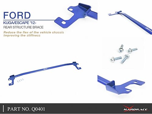 Распорка задняя HardRace для FORD KUGA MK2 2012-2019, HRQ0401 Распорка задняя HardRace для FORD KUGA MK2 2012-2019, HRQ0401