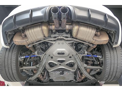 Задние рычаги схождения регулируемые HardRace для PORSCHE CAYMAN 981 2012-2016 (на ШС), HRQ0710