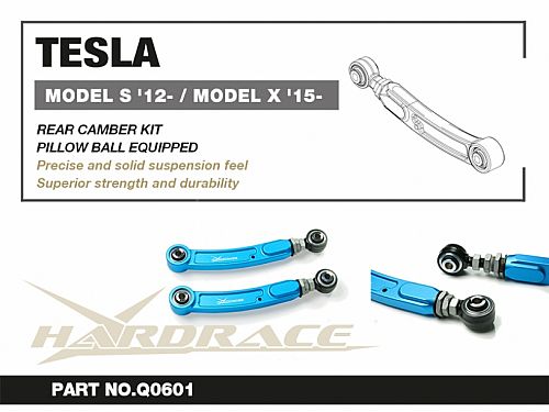 Развальные рычаги задние HardRace для TESLA Model X 1 поколение 2015-2020 (на ШС), HRQ0601 Развальные рычаги задние HardRace для TESLA Model X 1 поколение 2015-2020 (на ШС), HRQ0601