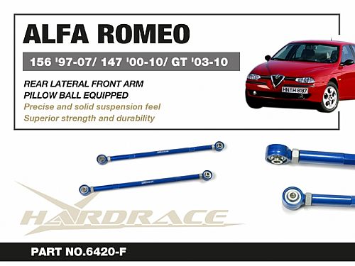 Задний рычаг перед HardRace для ALFA ROMEO GT 937 2003-2010 (на ШС), HR6420-F Задний рычаг перед HardRace для ALFA ROMEO GT 937 2003-2010 (на ШС), HR6420-F