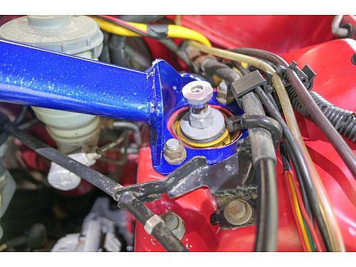 Распорка передней стойки HardRace для HONDA CIVIC 4th EC 1988-1991, HRQ0397 Распорка передней стойки HardRace для HONDA CIVIC 4th EC 1988-1991, HRQ0397