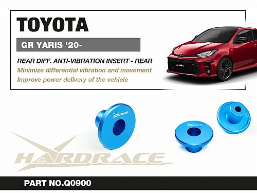 Антивибрационная втулка заднего дифференциала зад. HardRace для TOYOTA COROLLA E210 (GR, HRQ0900 — фото 2