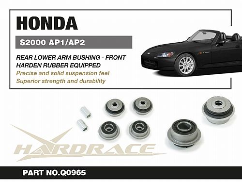 Сайлентблок заднего нижнего рычага HardRace для HONDA S2000 AP2 2003-2009, HRQ0965