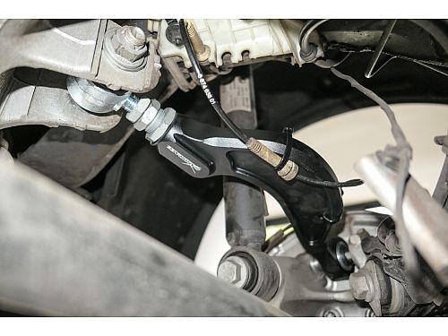 Задние верхние развальные рычаги HardRace для BMW 7 Серии G11/G12 2015-2022 (на сайлентблоках и ШС), HRQ0545