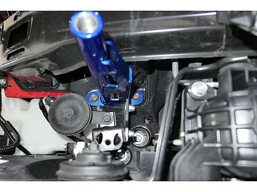 Переднее буксировочное крепление HardRace для HONDA CIVIC 10th FK8 TYPE-R 2017-2022, HRQ0722