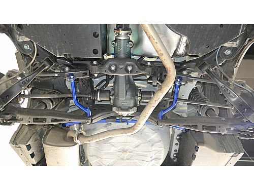 Распорка заднего подрамника HardRace для SUBARU CROSSTREK 2 поколение 2017-2022, HRQ0217